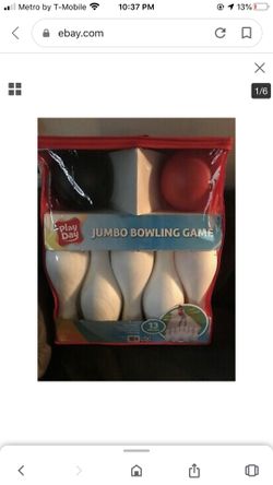 Giant bowling set