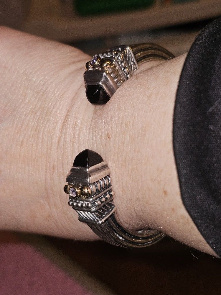 Silver And Gold Bracelet 