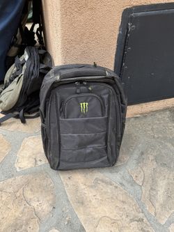 Monster used Backpack With Multiple Pockets