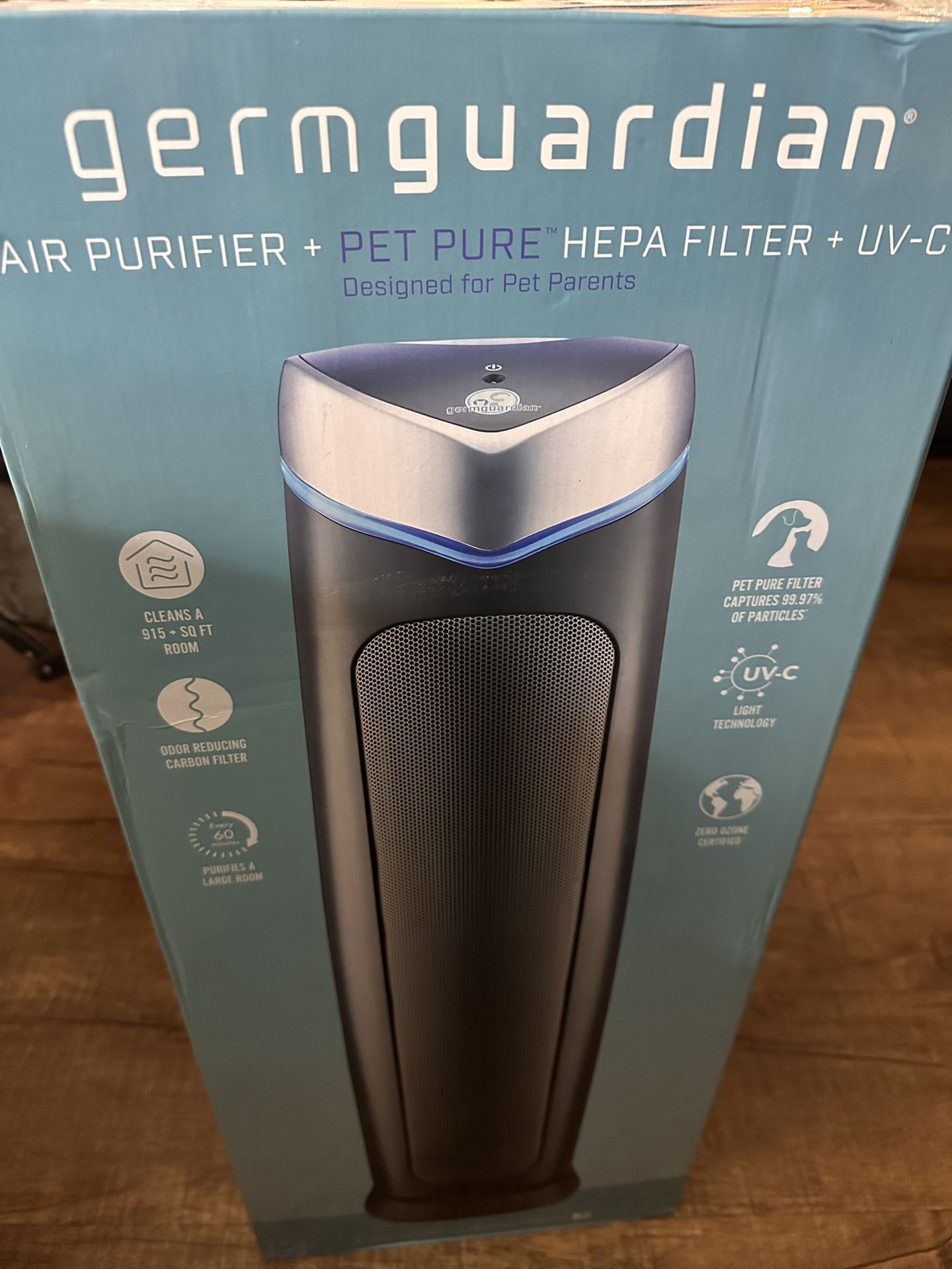 Air Purifier + Pet Pure Hepa Filter+ UV-c