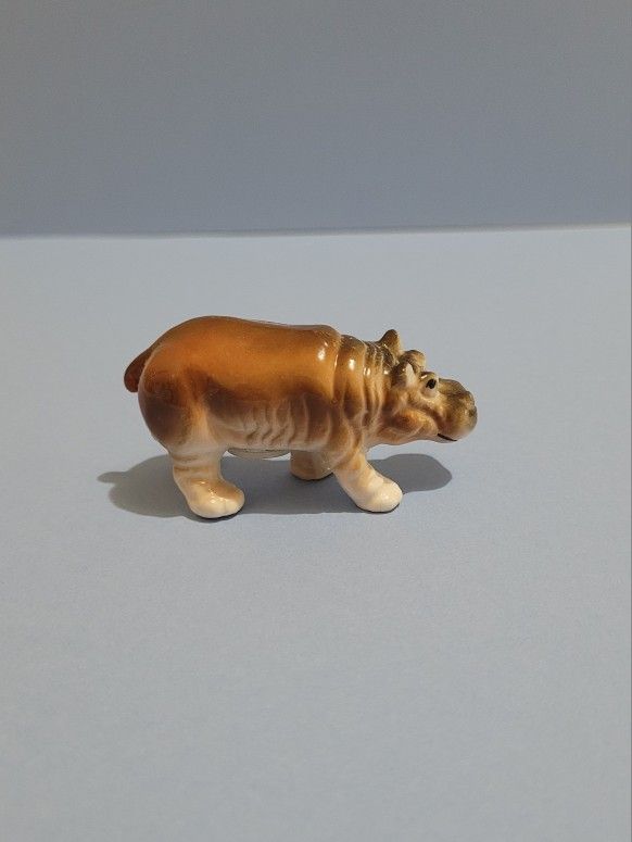 Vintage Hippo Japan Bone China Salt or Pepper Shaker