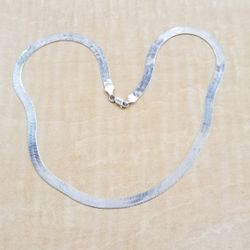 Sterling Silver Herringbone Chain 