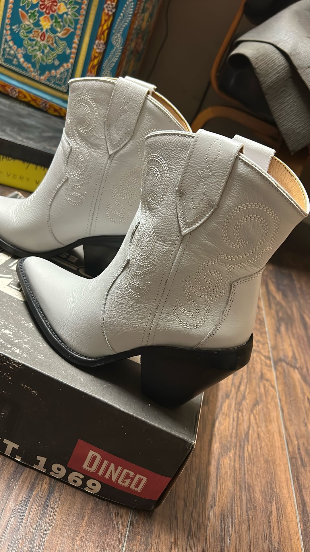 Dingo Leather Boots Size 7.5