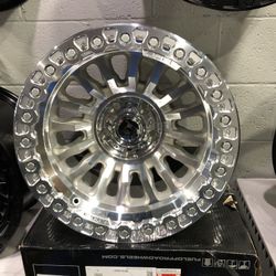 17 INCH WHEELS FUEL BEAD LOCK TRUE JEEP