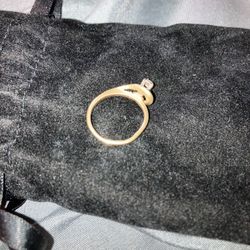 14k Gold Ring With Diamond 