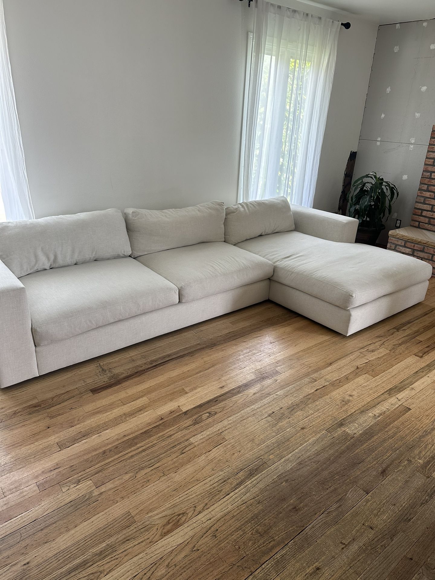 Crate and Barrel Sectional