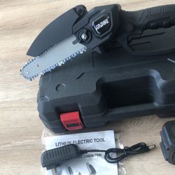 6 inch Mini Saw Cordless With 2 Battery And Charger 