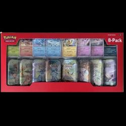 Costco Prismatic Evolutions 8-Pack Mini Tins