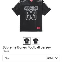 Supreme  Football Jersey 
