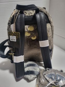 RARE Meeko Loungefly Backpack Loungefly Disney Pocahontas Meeko Biscuit Micro Mini  main image 3