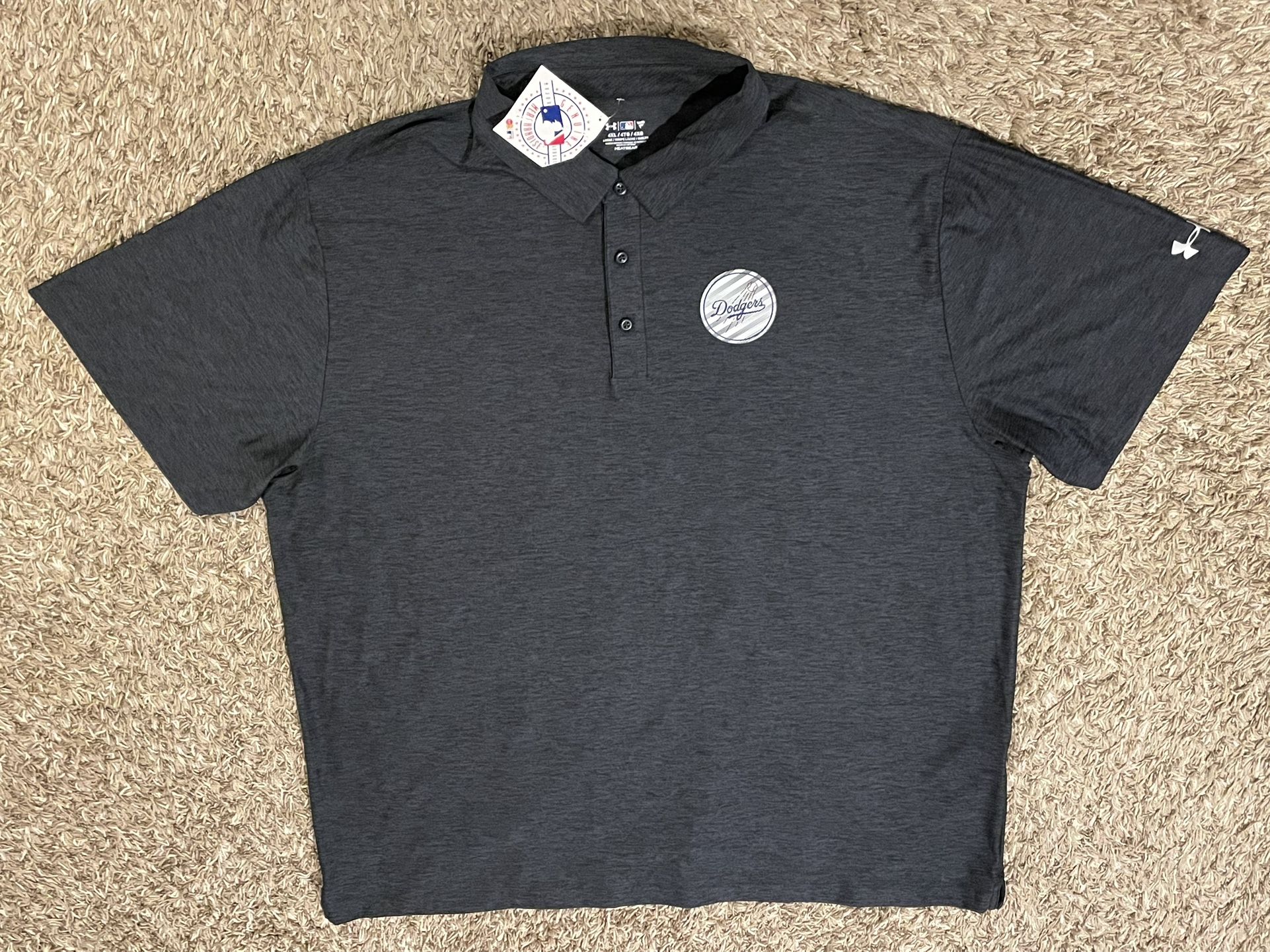 Men's 4XL Los Angeles Dodgers Under Armour Polo Shirt
