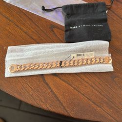 Marc Jacobs Rose Gold Tone Bracelet
