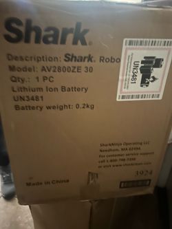 Shark Robot Vacuum AV2800ZE