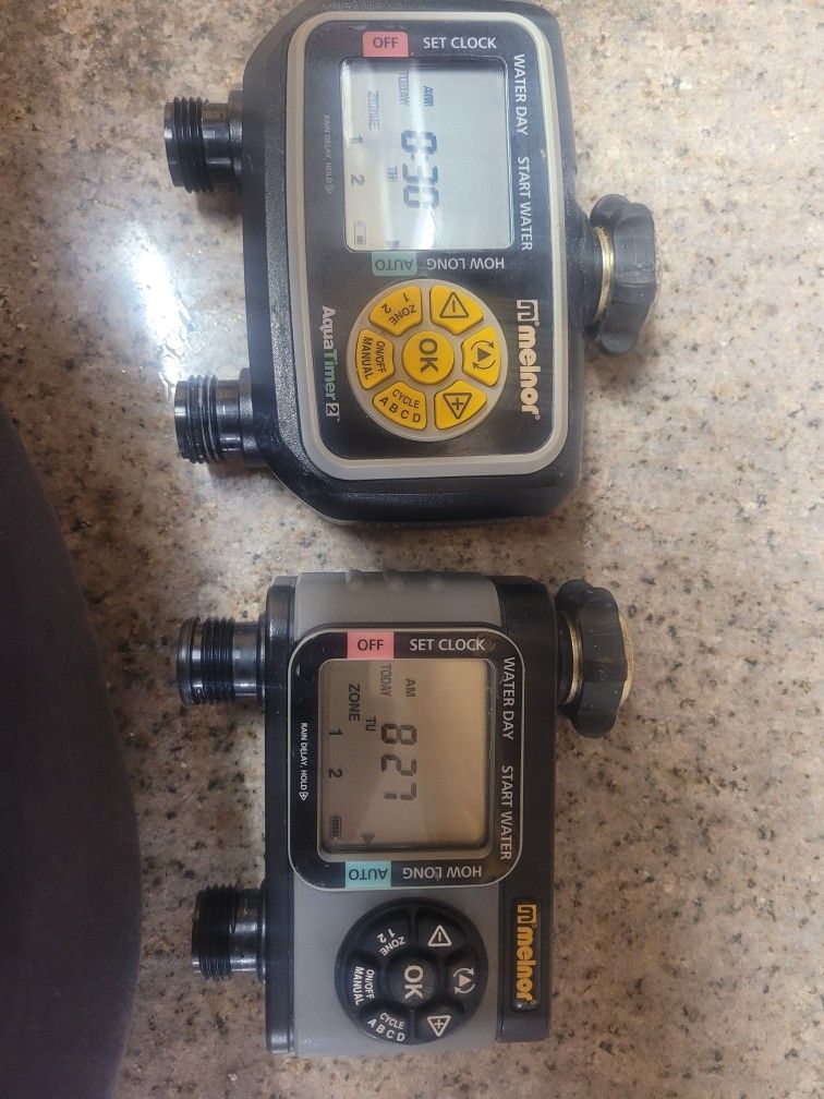 I 2 Sprinkler Timer For 2 Hoses Each $30 Each