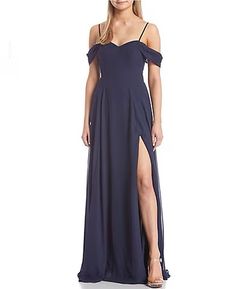 City Vibe Maxi Navy Dress - Bought From Dillards