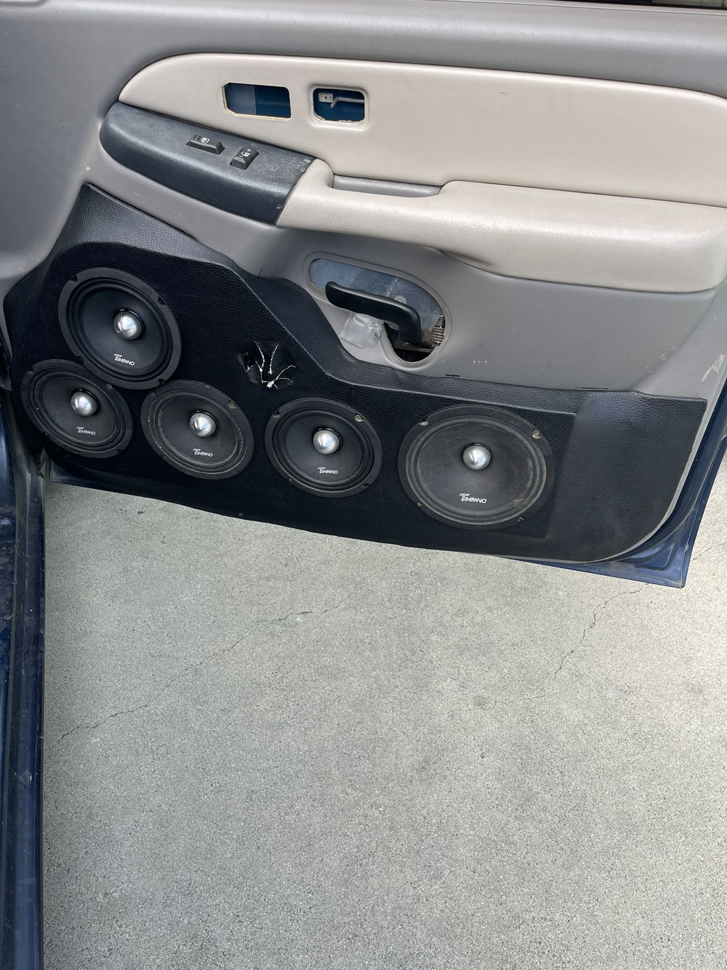 Chevy Silverado Doors GMC Sierra Doors Costume Speaker Pods