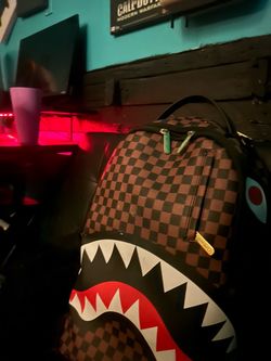 Spray ground backpack
