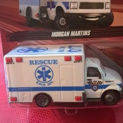 Dysney  Pixar Cars  2026  Morgan  Martin's/Mater  With  Balloon /JIMMY  LUGRENCH /RAY REVERHAM    LOTE  DE  4X55