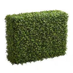 Nearly Natural Indoor/Outdoor 39 in. Boxwood Artificial Hedge  39 in. H x 29 in. W x 14 in. D