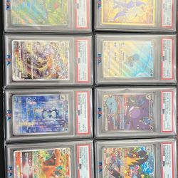 Pokemon psa 10 Slabs FS/FT