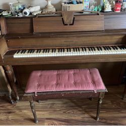 Hobart M. Cable Upright Piano – Good Condition