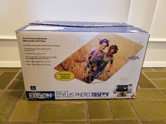 Epson Stylus Photo 785EPX ink jet printer - never used!