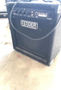 Fender Rumble practice amp