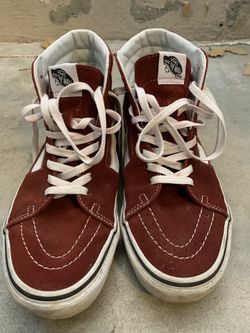 Burgundy Vans