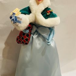 Vinta Disney, Barbie, Cinderella Musical Wind Up Holiday Doll