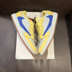 Nike Air Jordan 1 Low OG SP Canary Size 13.5C and 12.5C TD