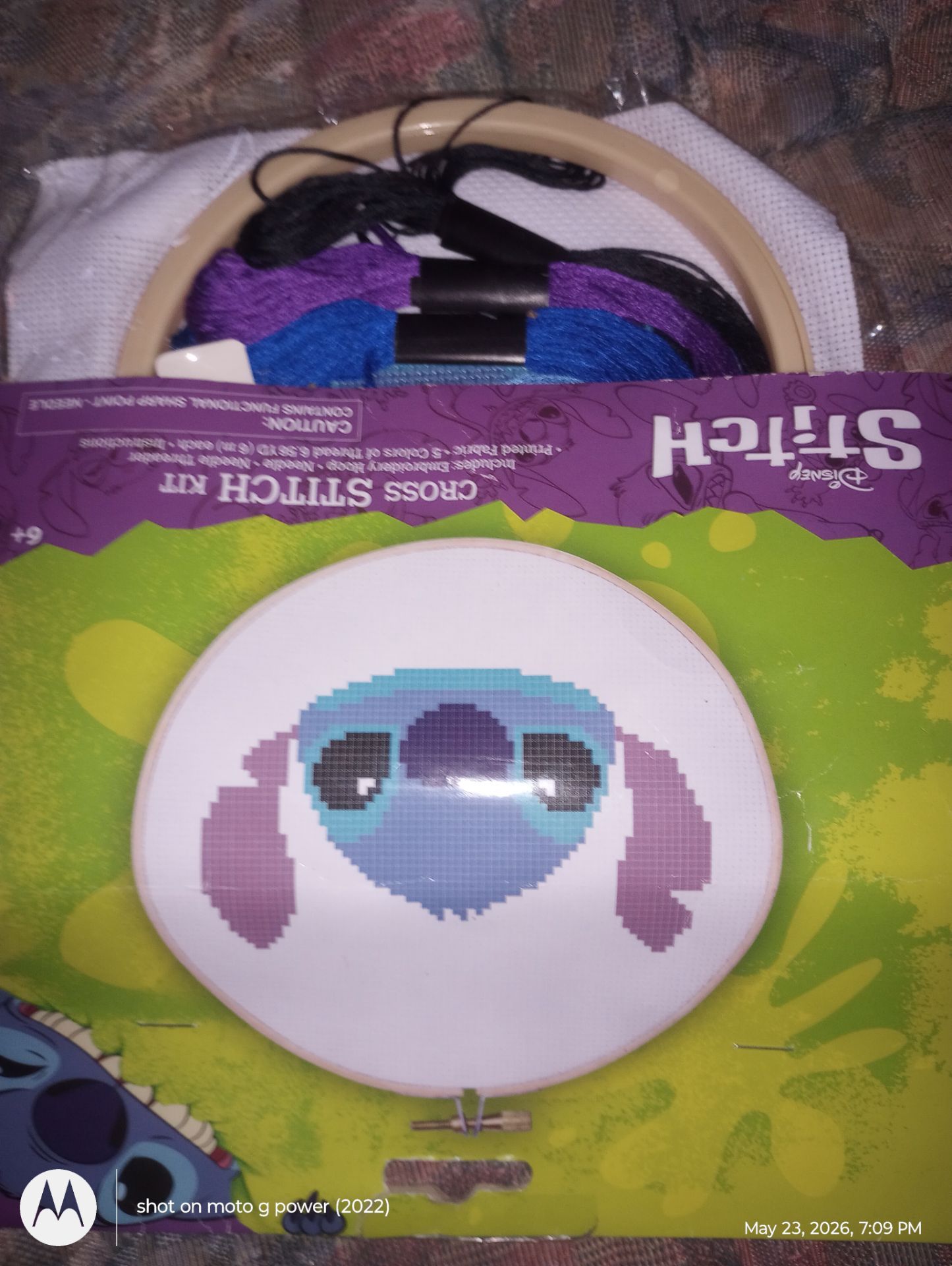 Disney Stitch Cross Stitch Kit