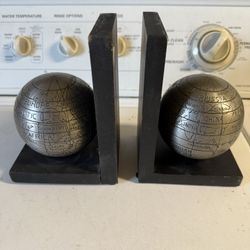 Book Ends Bookends World Globe  