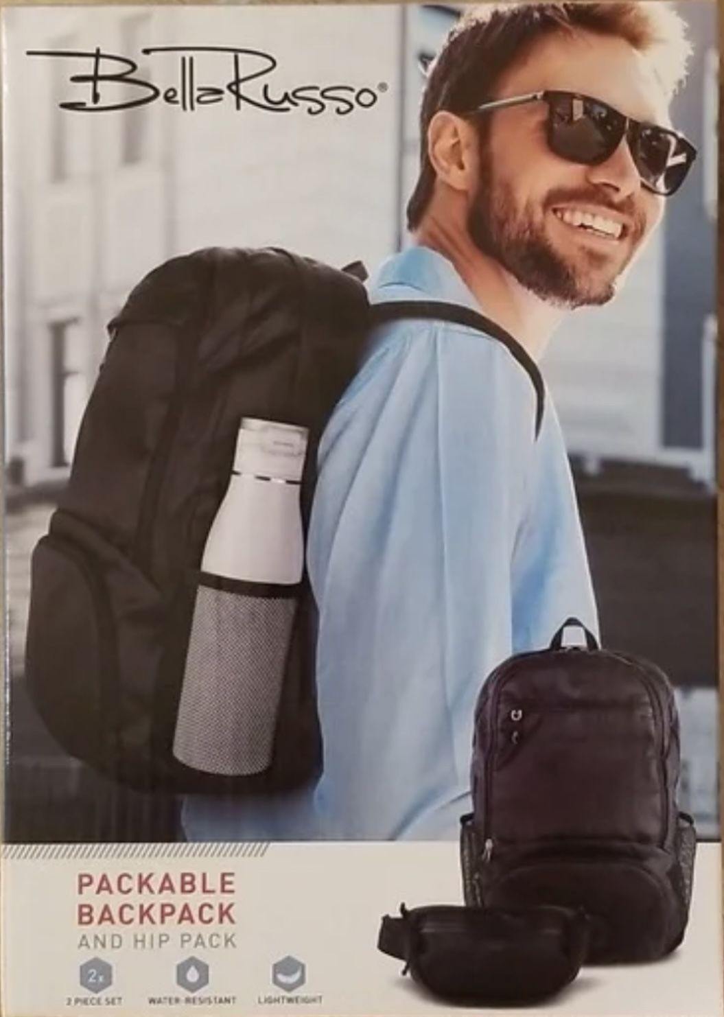 Packable Backpack And Hip Bag