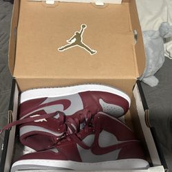 Air Jordan 1 Mid (GS) Cherrywood