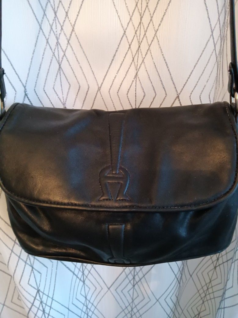 Vintage Leather Aigner Purse