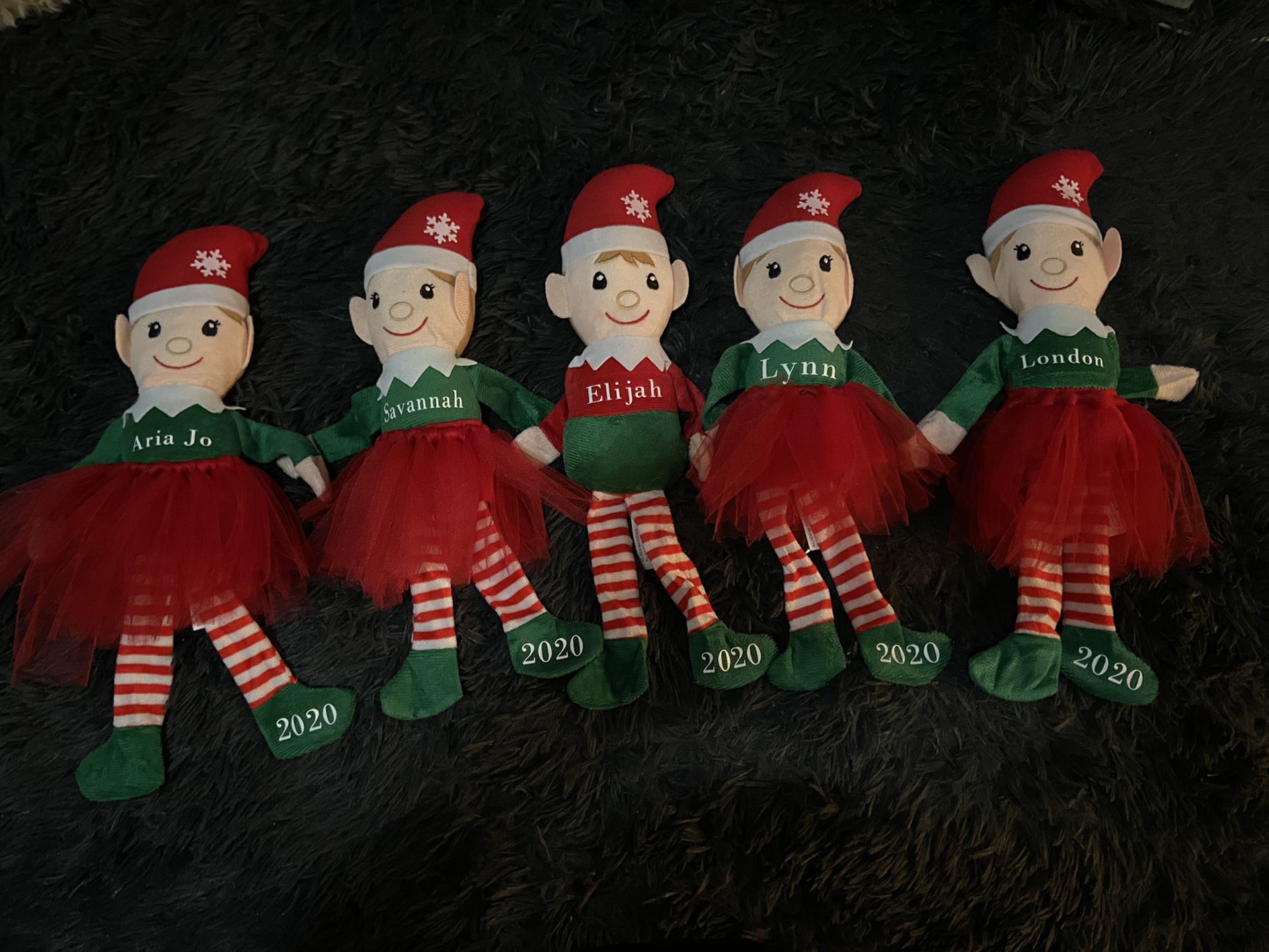 Custom Christmas elves
