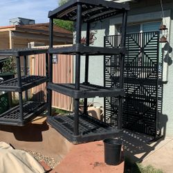 large plastic shelf $25