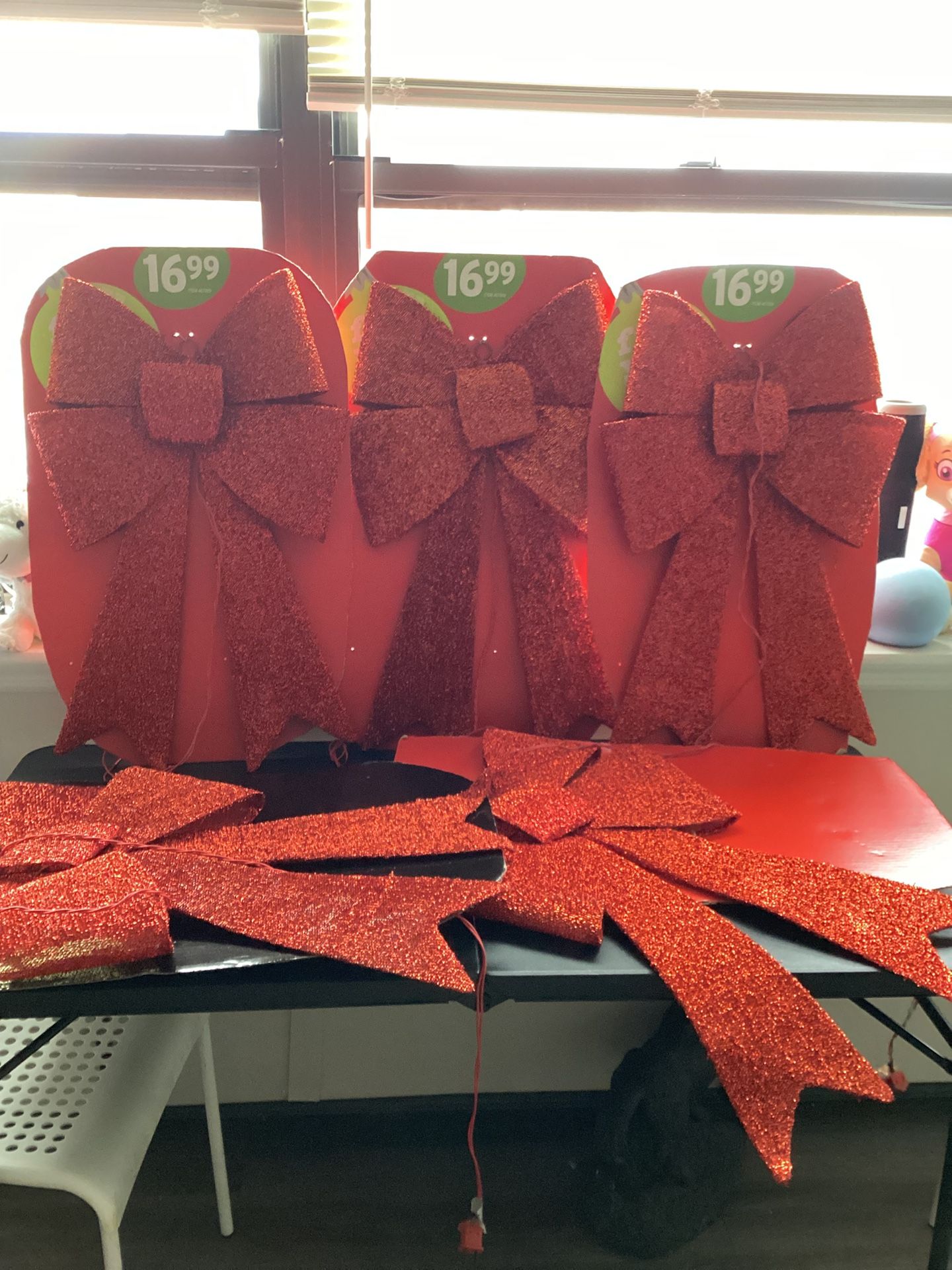 5 Listones Con luces No Negociable Personas Serias Enviar Mensajes 