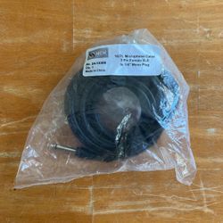 16ft XLR Female To 1/4” TS Cable