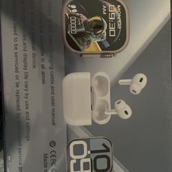 2smart Watches And Headphone Set