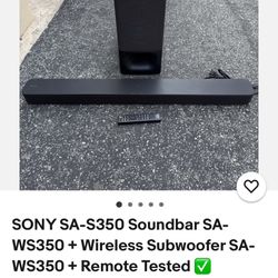 Sony Wireless Speaker