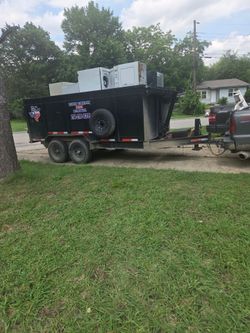 Scrap metal haul off