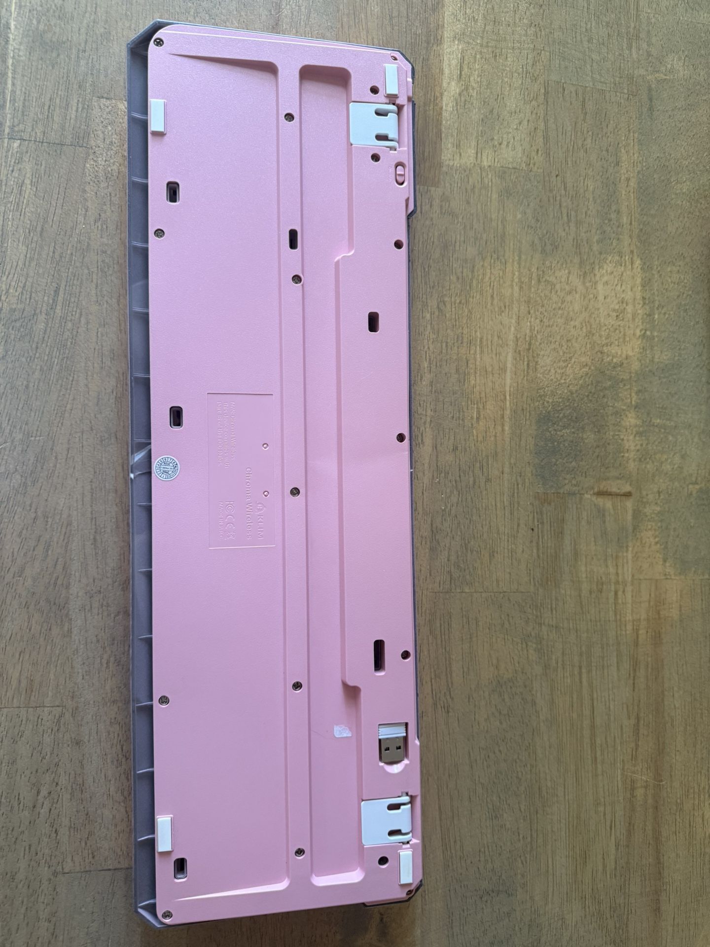 Klim Wireless Chroma Pink Keyboard