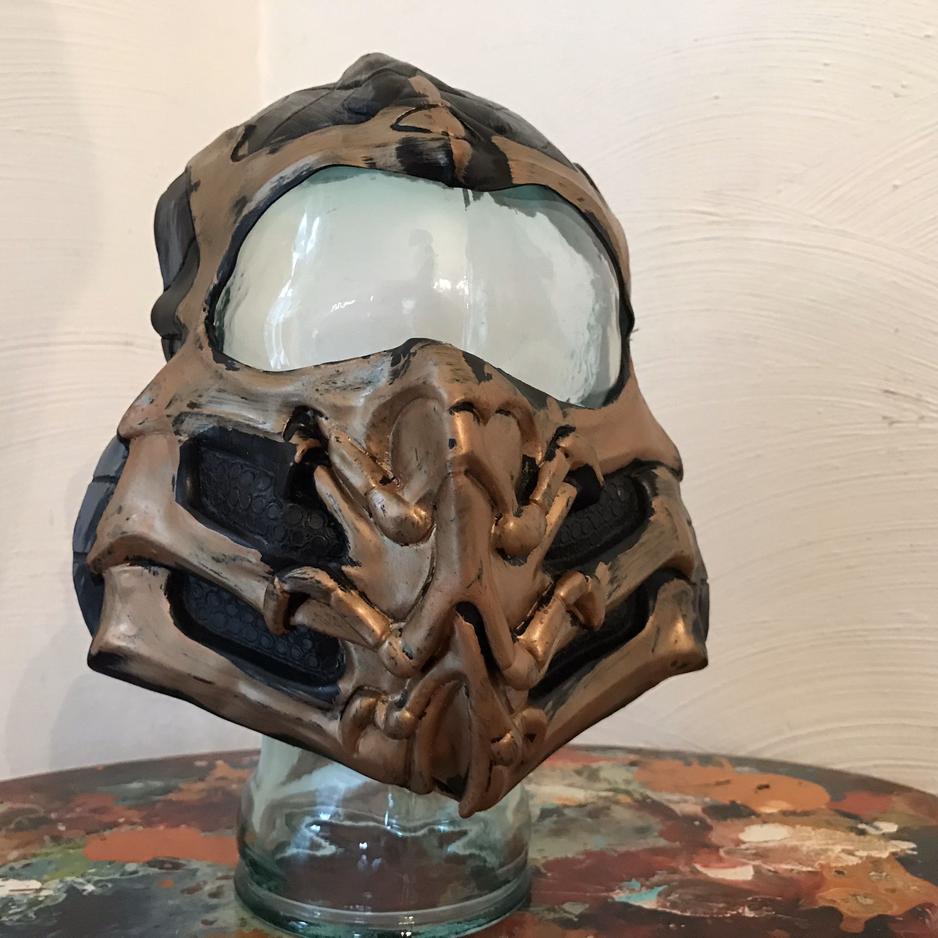 Mortal Kombat Scorpion Ninja Face Mask