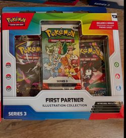 Pokemon First Partner Illustration Collection (Series 3) - First Partner Collection 2026