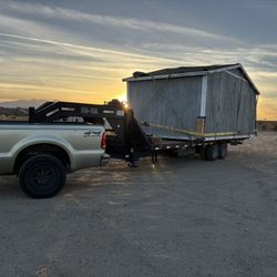 RELOCATE SHEDS & CONTAINERS 