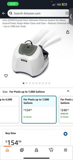 Saltwater System For Pool