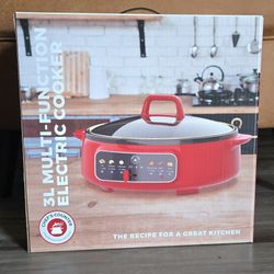 3L Multi-Function Electric Cooker - Chef's Counter