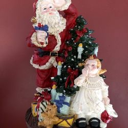 Christmas Santa Figurine Vintage 