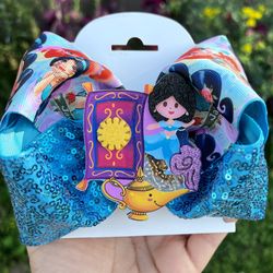 JazmÃn Hair Bow/ Princess Hair Bow